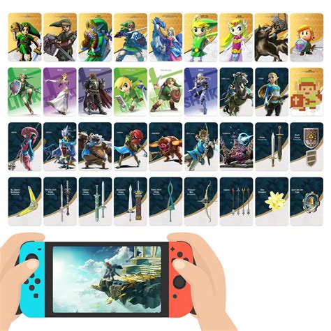 breath of the wild nfc tags|Botw 23/24 in 1 Amiibo Game Cards for the Legend of Zelda .